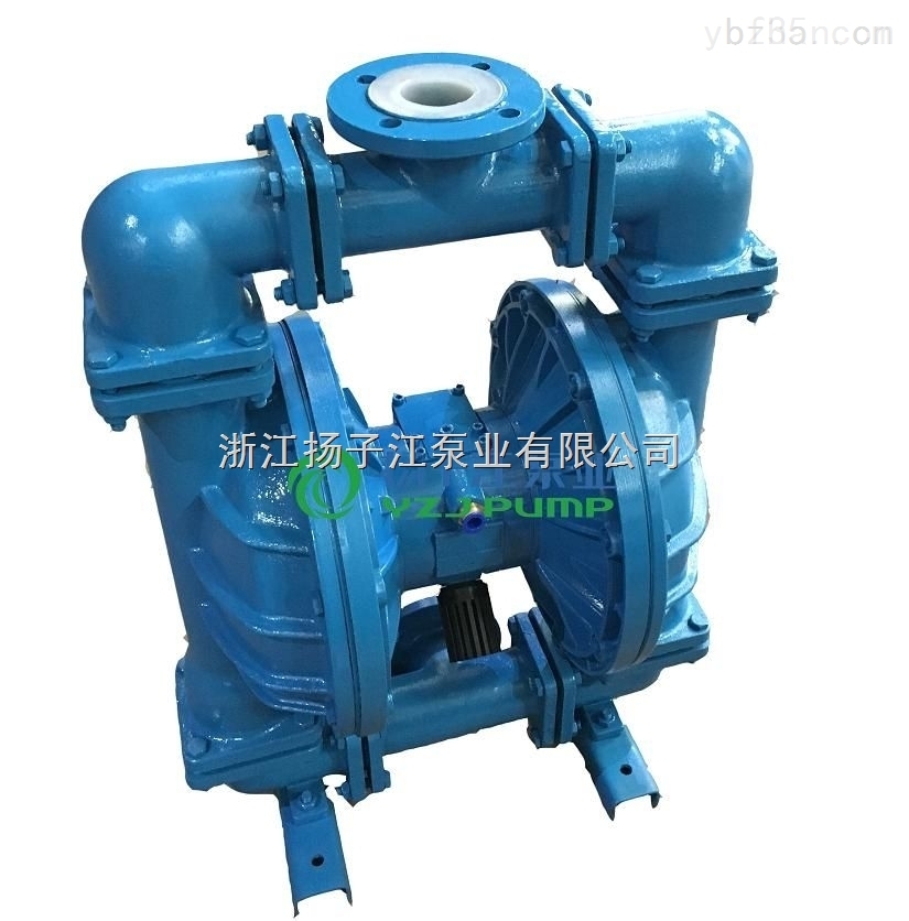 厂家供应QBY-65G工业铸铁气动隔膜泵隔膜泵 喷漆油墨气动隔膜泵