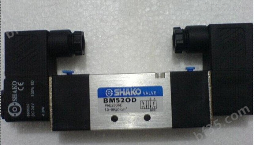 中国台湾SHAKO新恭PU520-03-S PU520-03-D电磁阀
