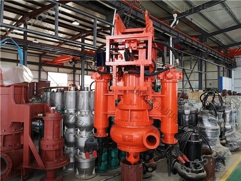挖机液压砂浆泵/挖机潜水泵-适合无电施工
