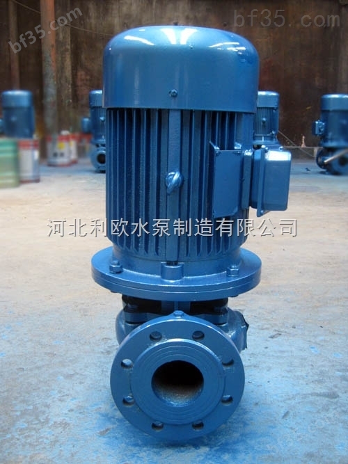 立式管道离心泵直联泵ISG65-125增压泵热水循环泵锅炉给水泵消防管道喷淋泵灌溉泵
