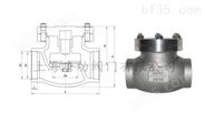 DH61F-16P/25P/40P低温止回阀 液氮液氧液化气低温焊接止回阀