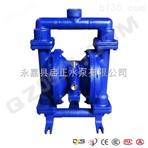 永嘉启正 专业生产隔膜泵 QBY-40二氟塑料气动隔膜泵