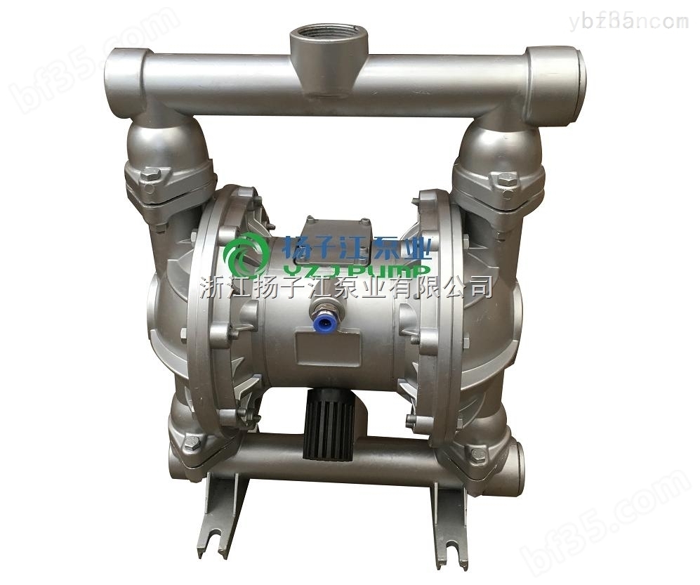 QBY-50铝合金配F46气动隔膜泵造纸业隔膜泵