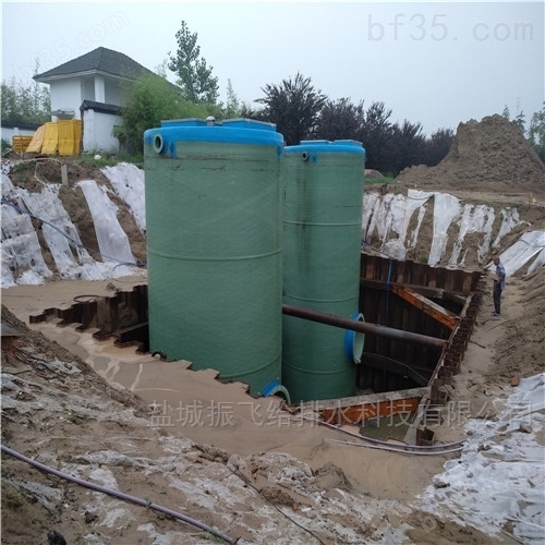 日处理400吨-地埋式一体化污水提升泵站 全程指导