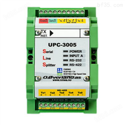 overland器串口型号隔离器UPC 3005 机械