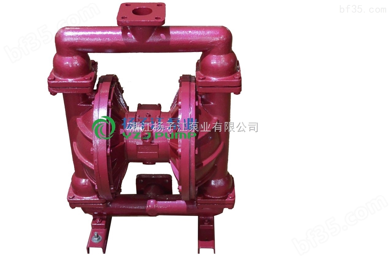 第三代气动隔膜泵 不锈钢 QBY3-125P * 金属泵 耐腐蚀