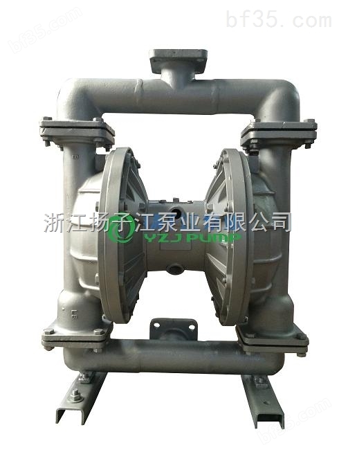第三代气动隔膜泵 不锈钢 QBY3-125P * 金属泵 耐腐蚀