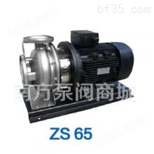 南方泵业ZS65-40-160不锈钢卧式化工泵