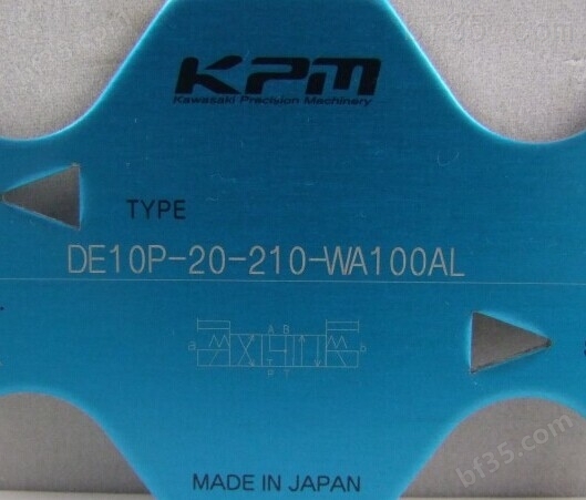 DE6P-30-204-WD24AL-P08 KPM川崎电磁阀