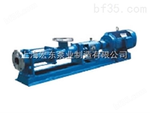 上海宏东G型螺杆泵,G型单螺杆泵