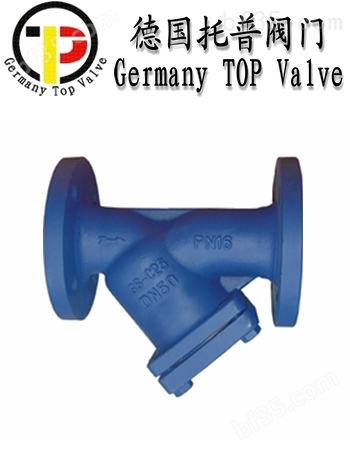 德国进口Y型水用过滤器-德国托普进口品牌