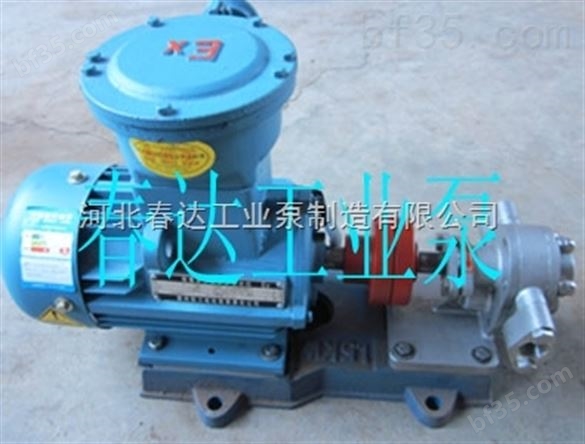 便携式手提泵 WCB型 沥青保温泵 微型手提输油泵 春达泵业制造